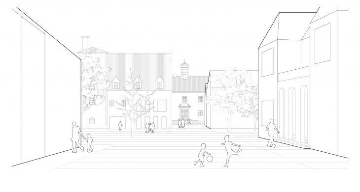 Eingang Schlossareal