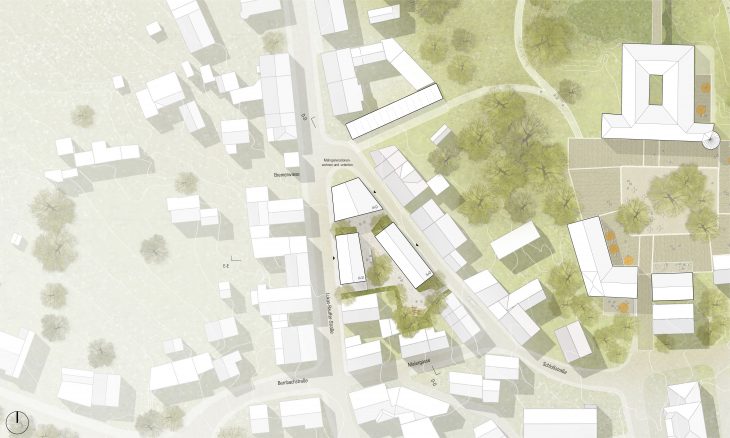 Lageplan Mehrgenerationenwohnen