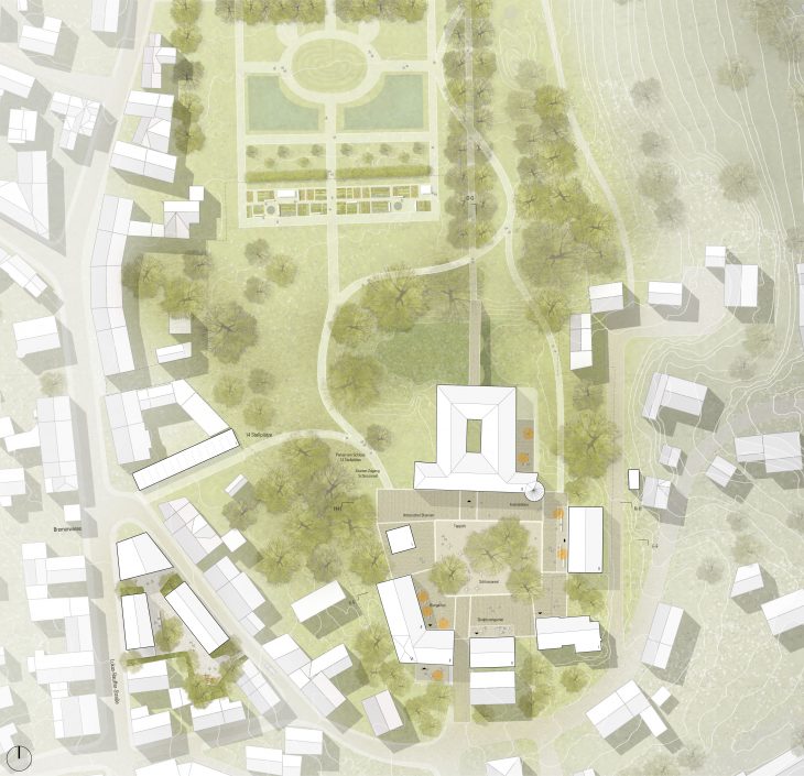 Lageplan Schlossareal